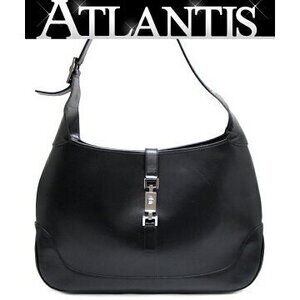 Gucci Jackie Hobo Shoulder bag black leather